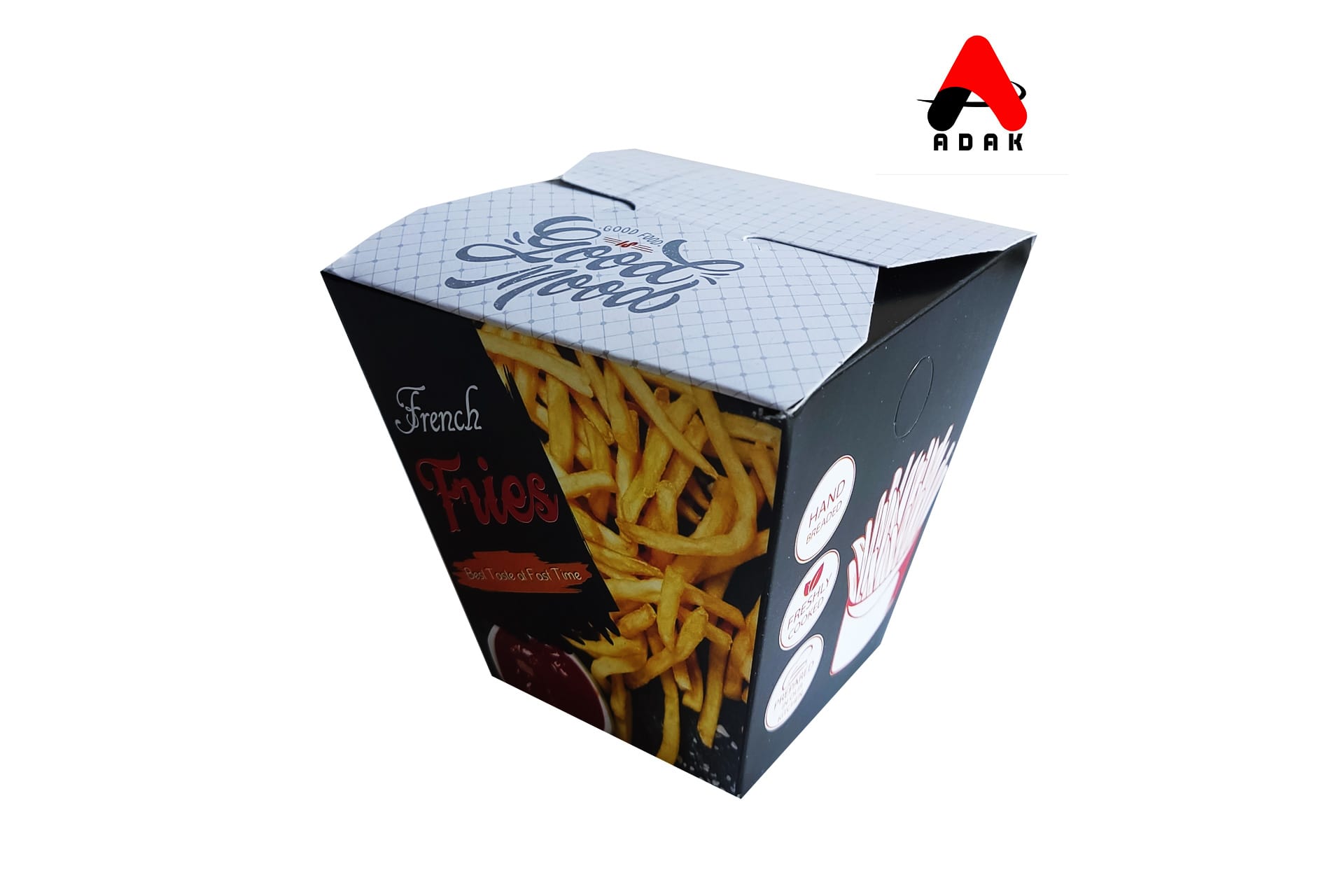 خرید جعبه سیب زمینی مخروطی با بهترین قیمت در فروشگاه اینترنتی آداک پک